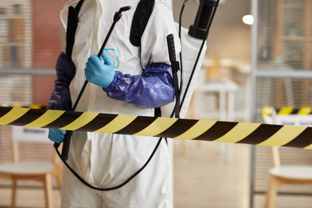 Professional Trauma Scene Cleanup technician working in Young America, IN